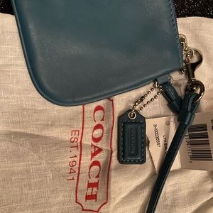 Coach and bag.